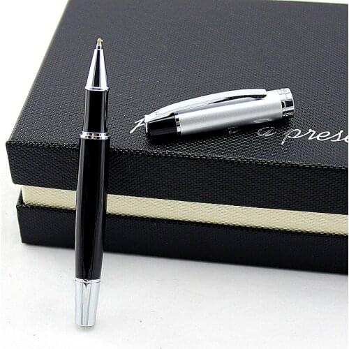 1PC High Quality Metal Rollerball Pen Gift Box Business Writing Signing Calligraphy Pens Office Stationary Supplies