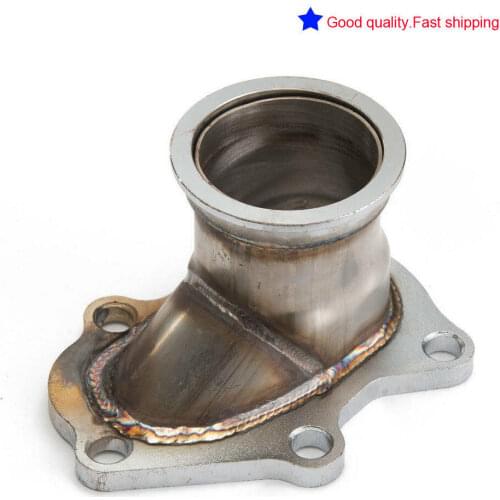 TD04 5 Bolt Turbo Downpipe Flange to 2.5" V Band Conversion Adaptor For Subaru