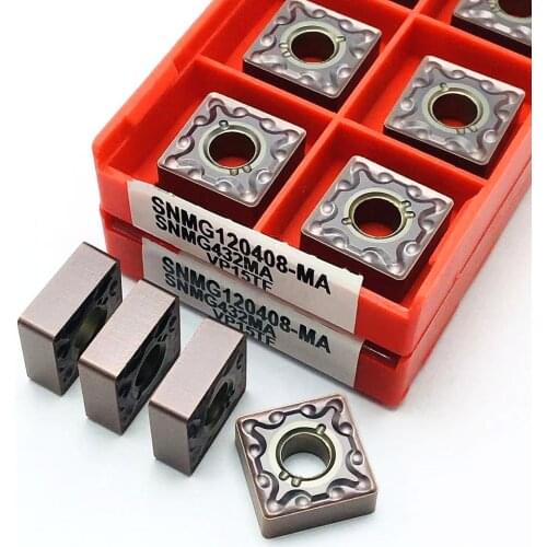 High quality turning insert SNMG120408 SNMG120404 MA VP15TF UE6020 US735 Carbide external turning tool pin milling SNMG tool