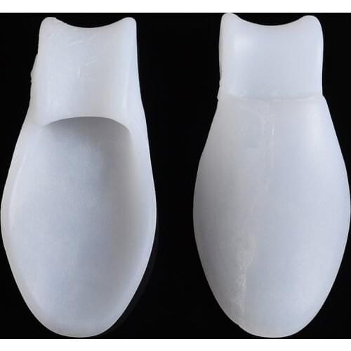 Shellhard 1 Pair Gel Silicone Bunion Toe Separators Pain Relief Corrector Toe Straightener Hallux Valgus Pro Massager