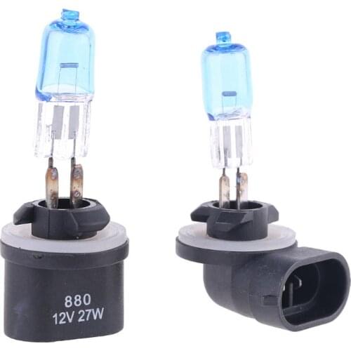 1pc 880/881 12V 27W Car Fog Lights Halogen Bulb Headlights Lamp Light 3000-5000K 57BA