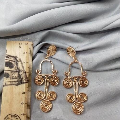 2019 Brincos Para As Mulheres Oorbellen Temperament Joker Fashionable Restoring Ancient Ways People 925 Earrings Female D24