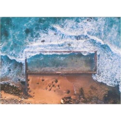 Diamond-Painting Round 5D DIY Seaboard Cross Stitch Diamond-Painting Cross Stitch Kits Home Decoration Craft Art PaintingXN1426