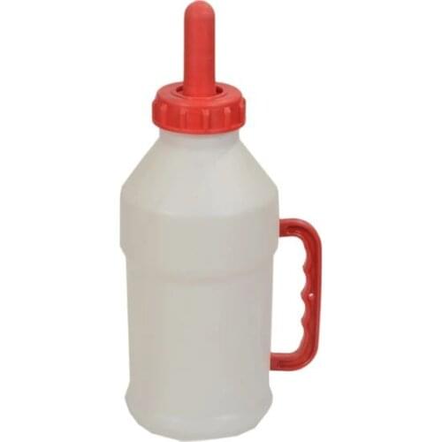 Milk Bottles Calf Goat Milk Bottles Milk Cups Vertical and Horizontal Plastic Bottles 2,5 liters Animals Cattle Calf Silicone