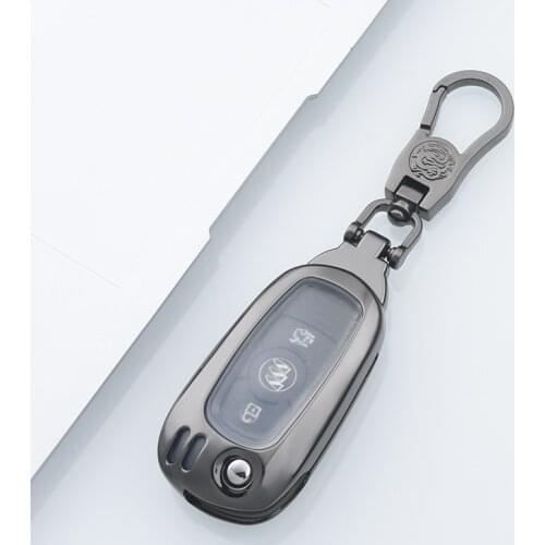Zinc Alloy Car Key Cover For Opel Vauxhall Astra K Corsa E For Buick VERANO ENCORE GX GL6 Flip Key Case Holder Cover accessories