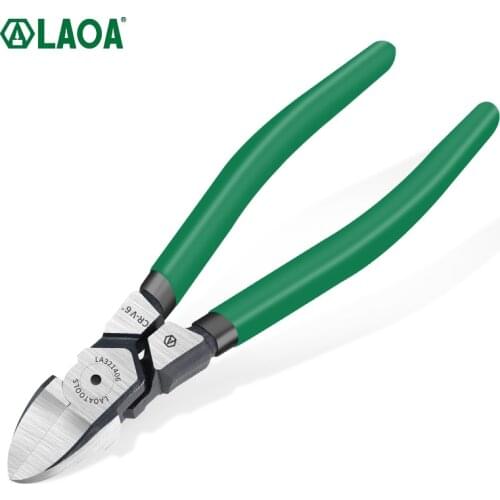 LAOA Nozzle Pliers Industrial Gundam Model Nozzle Cutter Mini Diagonal Pliers Side Cutter 6 inch Pliers Plastic Nippers