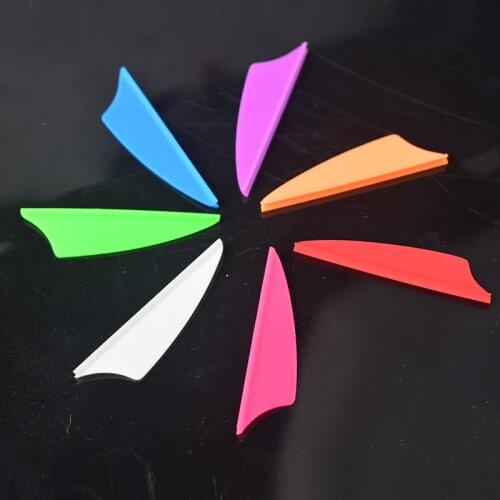 Hunting Crossbow Shooting 36pcs/lot Archery Feather 1.75" Arrow Vanes Archery Bow Arrow Accessories