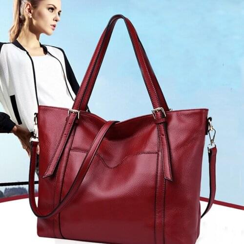 New 2020 leather handbag for women with large capacity single-shoulder bag cross-body bag