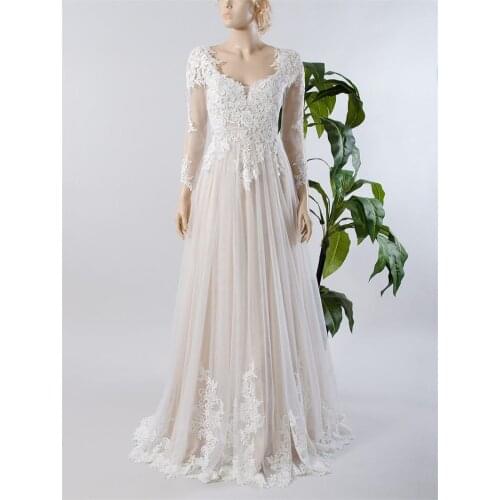 Wedding Dresses Boho off the Shoulder Tulle Puff Sleeves Chiffon White Mermaid Bride Gowns 2021 suknia