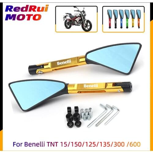 Universal Motorcycle mirror CNC side Rearview For Benelli RKS125 TNT15 TNT150 TNT125 TNT135 TNT300 TNT600