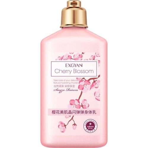 Moisturizing Hydrate Cherry Blossom Body Lotion Lock Water Anti Aging Brightening Repairing Improve Skin Elasticity