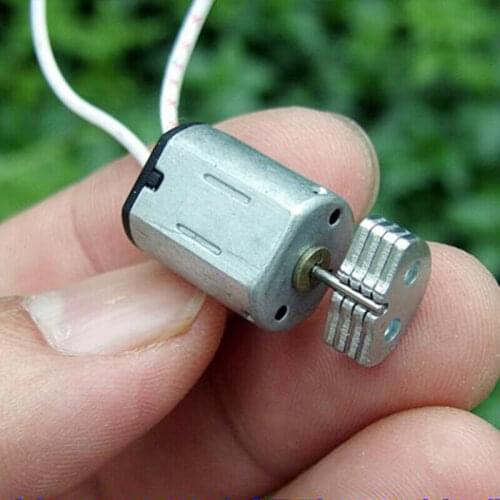 Vibration Massager Motor DC 5V-6V Dynamic Micro N20 Motor Precious Metal Brush Strong Vibrator DIY Electric Toy Model