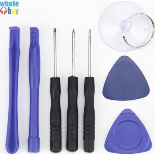 300set/lot DIY 8 In 1 Opening Pry Set Kits Disassemble Tools for IPhone X 8 7 Samsung Screwdriver Mobile Phone Repair Tools Kit