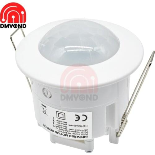 Motion Sensor AC 220V 360 Degree Light Ceiling PIR IR Infrared Induction Motion Sensor Detector Controller Switch for LED Light