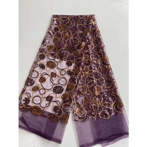 African Lace Fabric Embroidered Nigeria Lace Fabric Bride High Quality French Tulle Lace Fabric Womens Clothes J3655