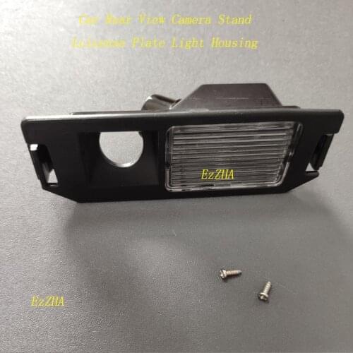 EzZHA Car Rear View Camera Bracket License Plate Lights For Kia Soul Picanto/Hyundai I10 I20 I30 IX55 Verna Elantra Solaris