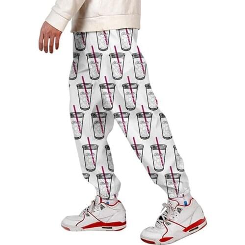 3D Ice Coffee Splatter casual pants Men and Women Sweatpants Charli Damelio Tracksuit Casual 2 to 14 years old Kids Clothing