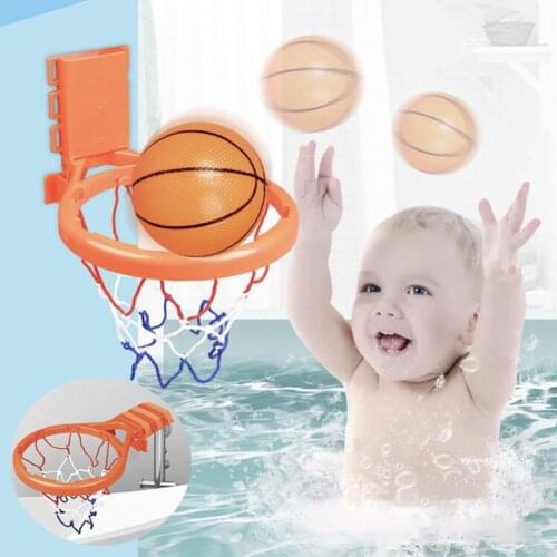 Baby Bath Toys Children Basketball Hoop Playing Water Suction Cup Toddler Basket Toys Funny Shower Watrer Toys for Kids Children