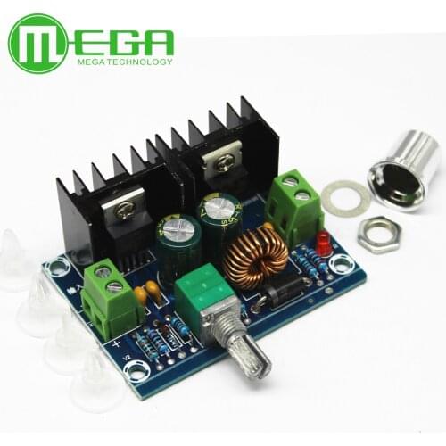 Max 8A 200W DC-DC Step Down Buck Converter Power Supply XL4016 PWM Adjustable 4-40V To 1.25-36V Step-Down Board Module XH-M401