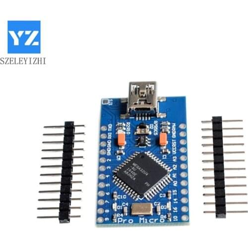 Mini USB ATmega32U4 Pro Micro 5V 16MHz Board Module For Arduino/Leonardo ATMega 32U4 Controller Pro-Micro Replace Pro Mini