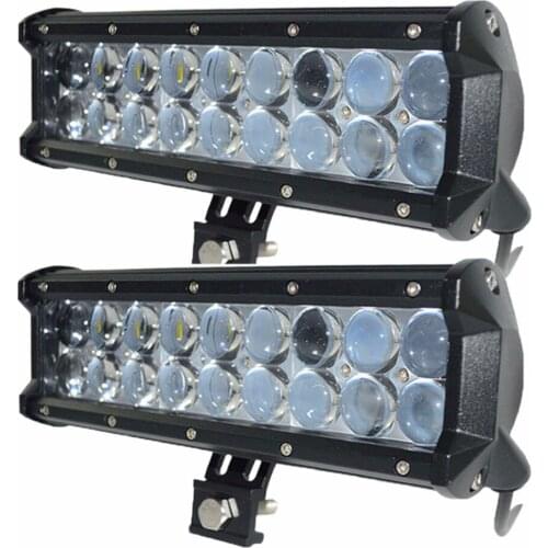 2pcs 9inch 54W Mini LED Light Bar Spot Beam Offroad Light 12V 24V Driving Lamp For ATV SUV 4WD 4X4 Boating Hunting Truck offroad