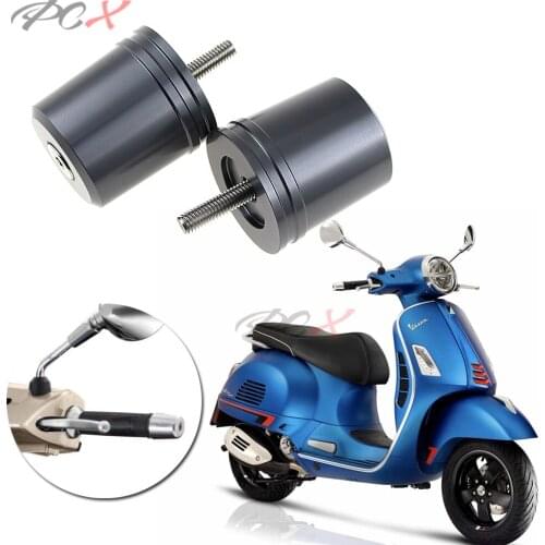 Motorcycle Accessories CNC Handlebar Grips Handlebar Grips End Caps For Vespa GTS Super Tech 300 HPE GIORNI TOURING