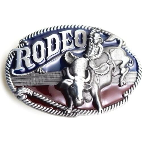 Zinc Alloy TORERO West Cowboy Mens Belt Buckle for Men,Matador/Bullfighter,Artificial Antique Silver Finishing