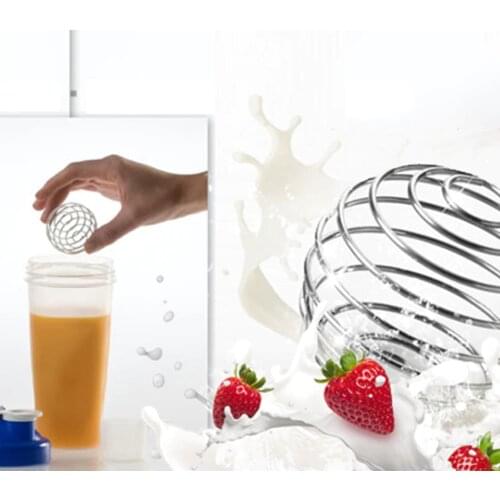 Stainless Steel Mixed Whisk Ball for Shaker Bottle and Protein Bottle and Fitness Bottle Creative Mixing Bar Drink Gadgets
