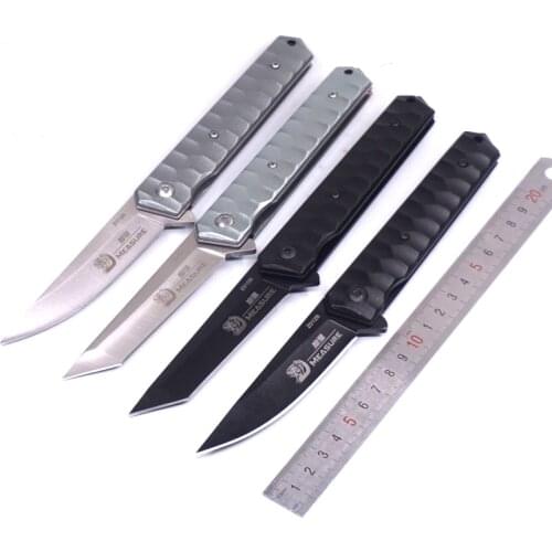 Folding Tactical Knife Combat Survival Knife Outdoor Hunting Camping Hiking Pocket Knives Self-defense EDC Multi Tools
