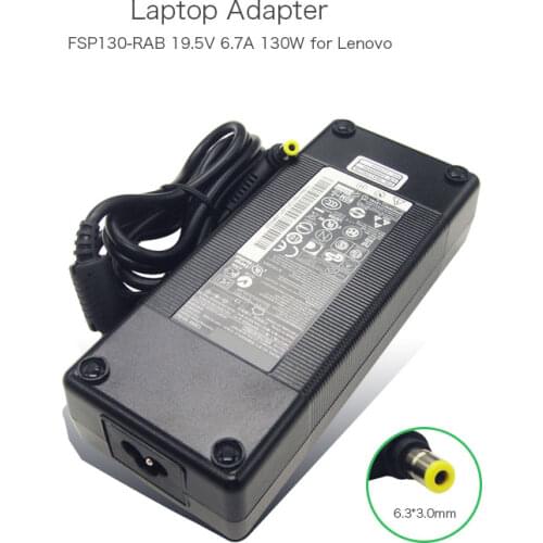 Swithching Power Adapter FSP130-RAB 19.5V 6.7A 130W Laptop Charger for Lenovo ThinkCentre M58 M90p M90 With 6.3 x 3.0mm DC Tip