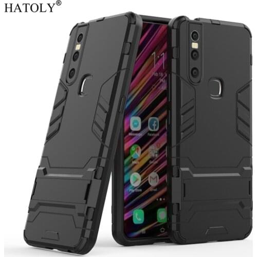 For Cover Vivo V15 Case Rubber Robot Armor PC Shell Funda Hard Back Phone Cover for Vivo V15 Protective Case for Vivo V15