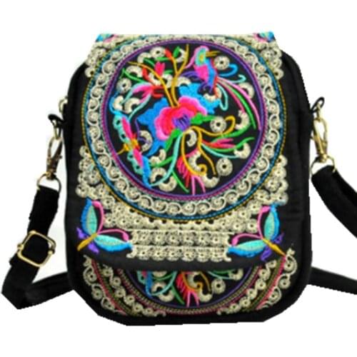 Womens Ethnic Style Embroidered Retro Backpack Mini Small Bag сумки мужские на плечо женский рюкзак для путешествий