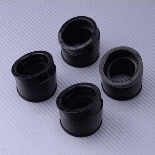 4Pcs 16211-425-000 Carburetor Intake Manifold Boot 16212-425-000 16214-425-000 Fit for Honda CB750C CB750F CB750K CB750L CB750SC