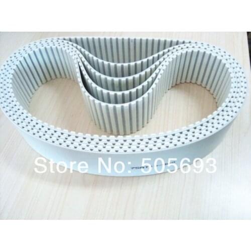 AT5 closed PU with steel core belt width 10mm ,length is 510mm,sell by 10pcs/package