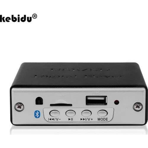 Bluetooth 5.0 12V MP3 Decoder Board Decoding Module MP3 WAV U disk TF Card USB/SD Digital Player Audio Board With Remote Control