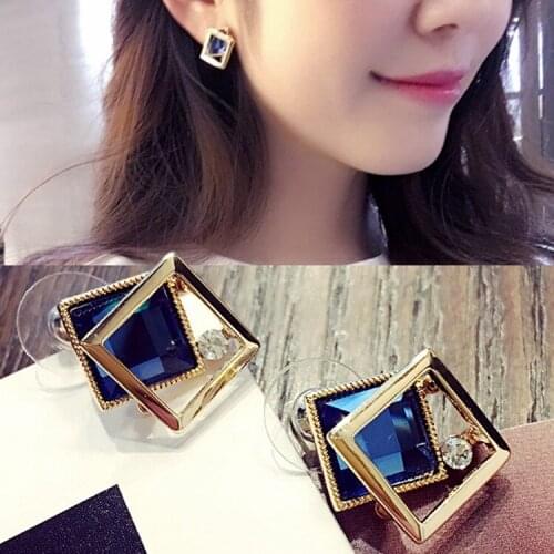 Женские золотые серьги CHYI-gogo China At AliExpress