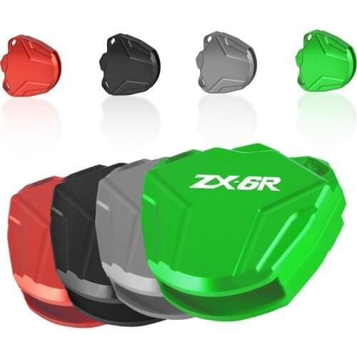For Kawasaki NINJA ZX-6R KRT EDITION ZX636EGFA ZX636EGF 2016 Motorcycle CNC Key Case Key Cover Key Shell (Key Without chip)