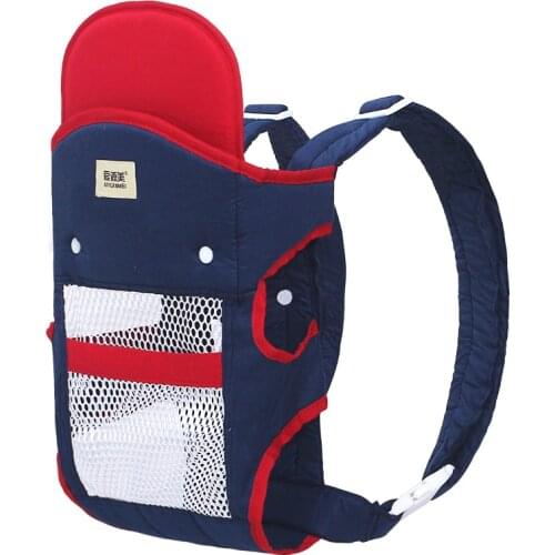 Multi-function newborn baby strap with four seasons breathable back simple traditional backpack