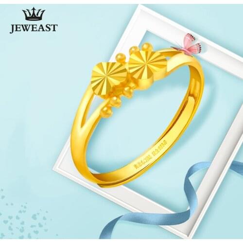 SFE 24K Pure Gold Ring Real AU 999 Solid Gold Rings Beautiful Smooth Upscale Trendy Classic Party Fine Jewelry Hot Sell New 2020