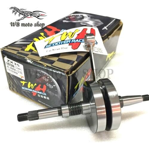 TWH Fully closed crank High quality crankshaft For HONDA DIO ZX AF34 AF35 ZX50 DIO50 41.4MM+2.0