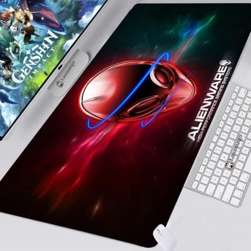 Alienware Laptop Mouse Pad Anime Gaming Accessories PC Completo Computer Teclado Gamer Table alfombrilla xxl Carpet LOL Mousepad