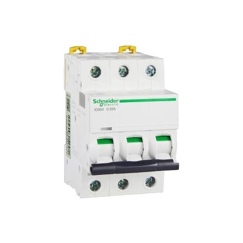 IC65N 3P C63A A9F18363 3P | 63A | C | 6KA IC65 miniature circuit breaker