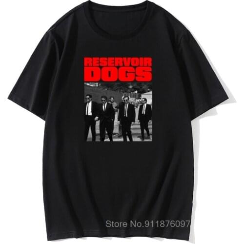 For Man Reservoir Dogs Graphic Cotton T Shirt Good Design Cool Homme Tee Shirt Round Neck Funny T-shirt