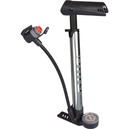 Floor/Hand Pump For Bicycle Tire MTB Road Bike Pumps Hose Pressure Gauge 120 PSI Presta Schrader Air Inflator Pump