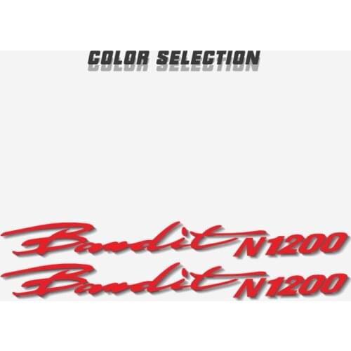 New motorcycle bicycle fuel tank sticker wheel helmet MOTO waterproof reflective logo for SUZUKI BANDIT N1200 n1200 suzuki