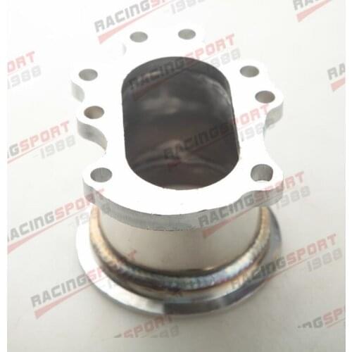 GT25R GT28R GT28RS TO 3" INCH V-BAND VBAND CLAMP FLANGE DOWNPIPE ADAPTER