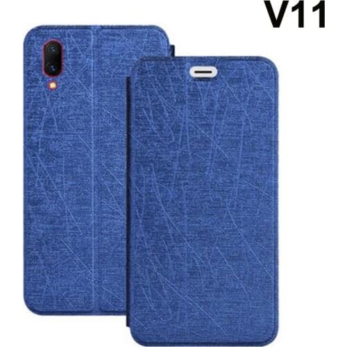 6.41" Luxury PU leather case For vivo V11 phone cases flip Case For vivo V 11 back cover vivoV11 shell For vivo V11 back coque