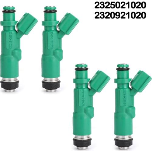 Artudatech 4PCS Fuel Injectors For Prius 2001-2009 Echo Scion xA xB 23250-21020 Car- Styling Accessories Parts