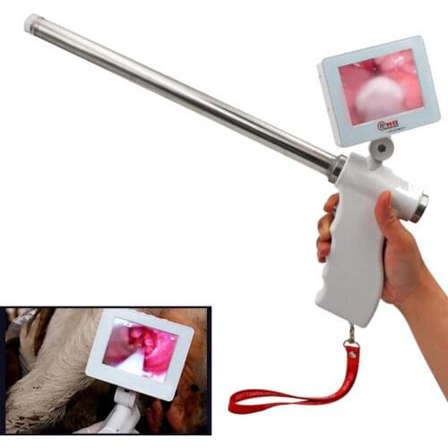 Cow Artificial Insemination Visual Endoscope Ultra-clear Camera Sperm AI Gun Tools Veterinary Breeding Kit Horse Cattle Farm