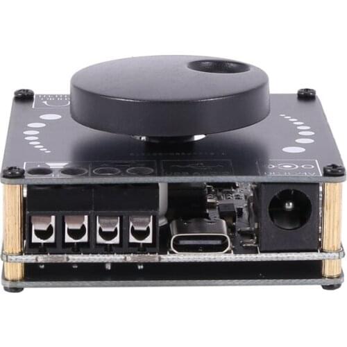 XY-AP50L Mini Bluetooth 5.0 50W+50W Wireless Audio Power Digital Amplifier Board Stereo Amp 3.5MM AUX USB APP